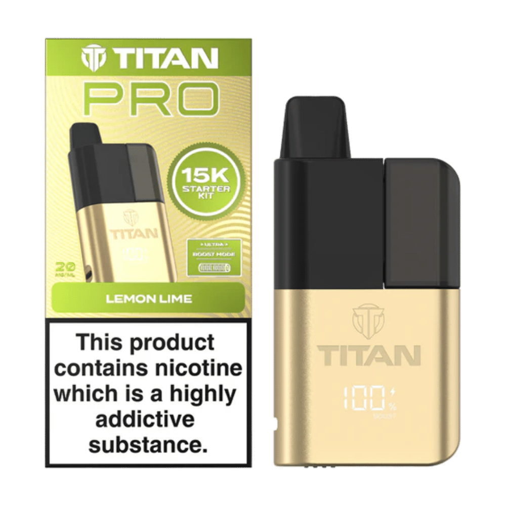 Titan Pro 15K Prefilled Pod Kit Lemon Lime