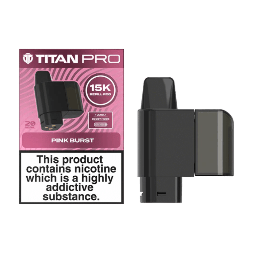 Titan Pro 15K Prefilled Pod Pink Burst