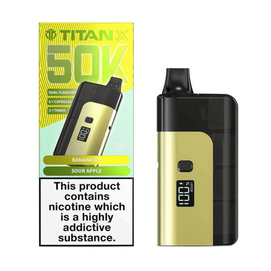 Titan X 50k Prefilled Vape Kit Cola Freeze / Fruit Punch