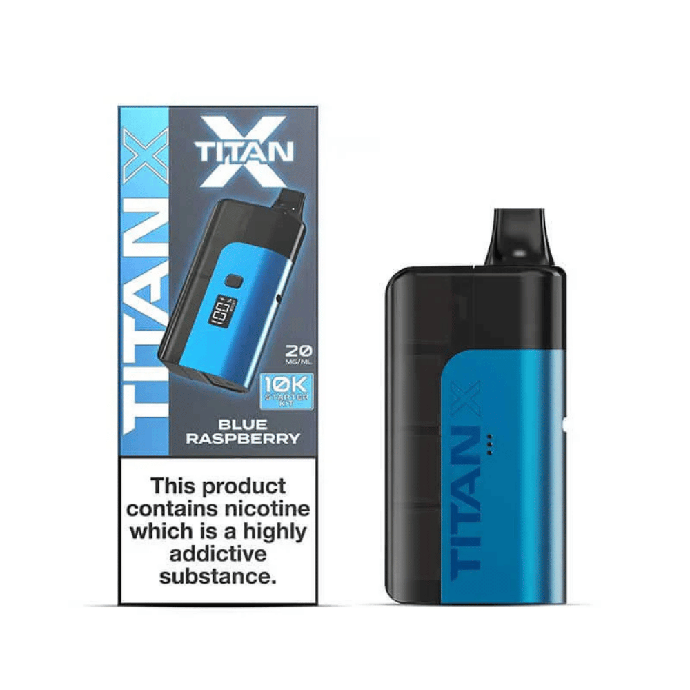 Titan X Prefilled Pod Kit Blue Raspberry