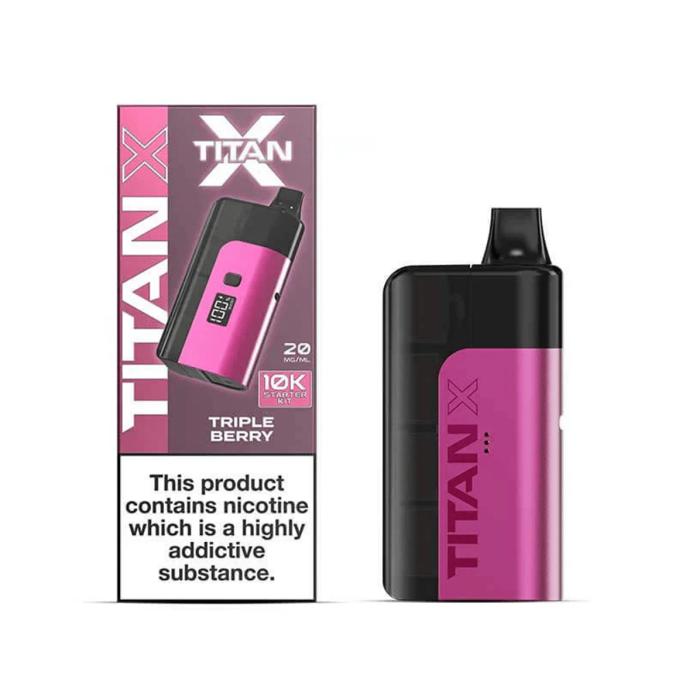 Titan X Prefilled Pod Kit Triple Berry