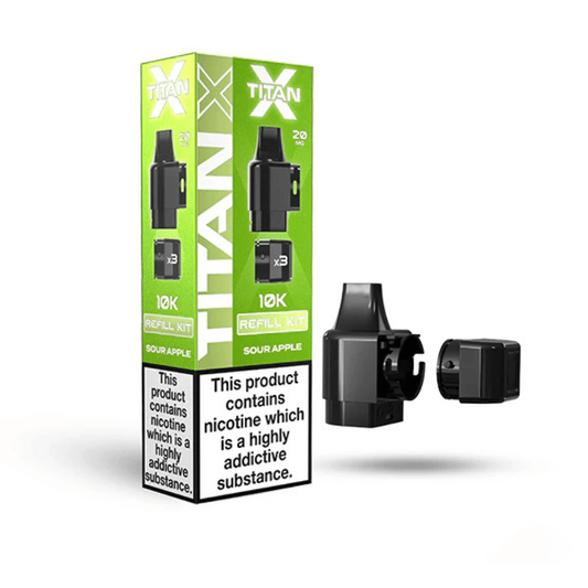 Titan X Prefilled Pod Sour Apple