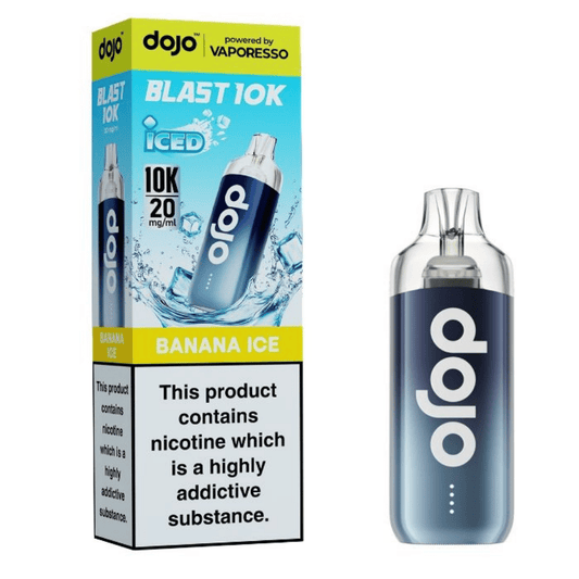 Vaporesso Dojo Blast 10k Prefilled Pod Kit Banana Ice
