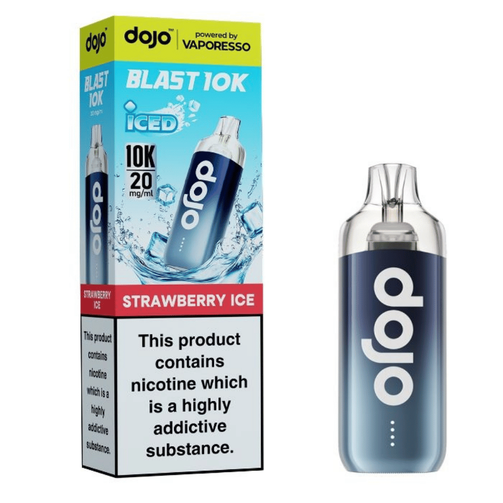 Vaporesso Dojo Blast 10k Prefilled Pod Kit Strawberry Ice