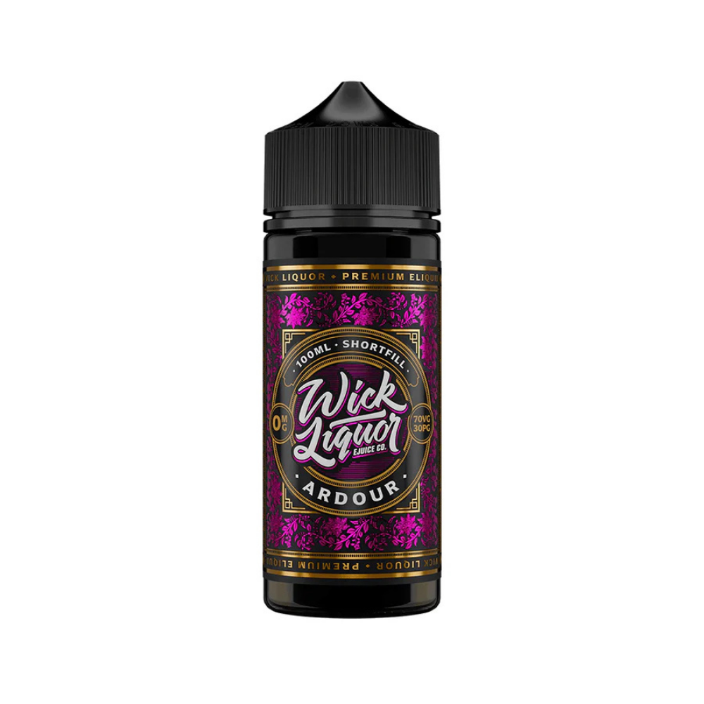 Wick Liquor 100ml E-Liquid Shortfill Ardour