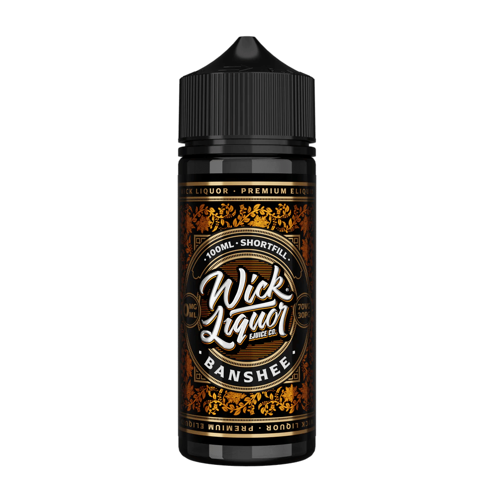 Wick Liquor 100ml E-Liquid Shortfill Banshee