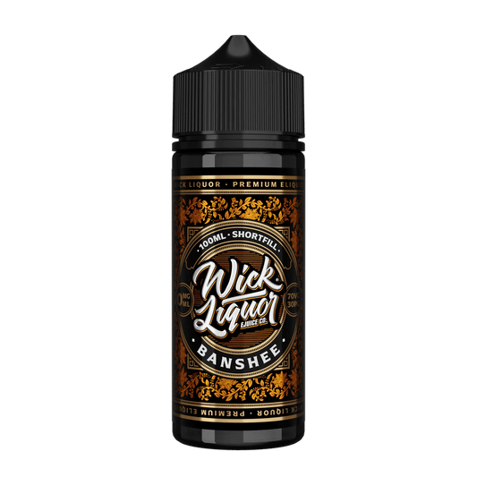 Wick Liquor 100ml E-Liquid Shortfill Banshee