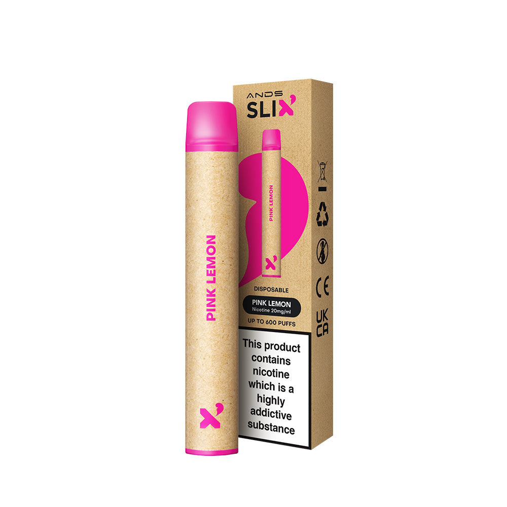 ANDS Slix Pink Lemon Disposable Vape