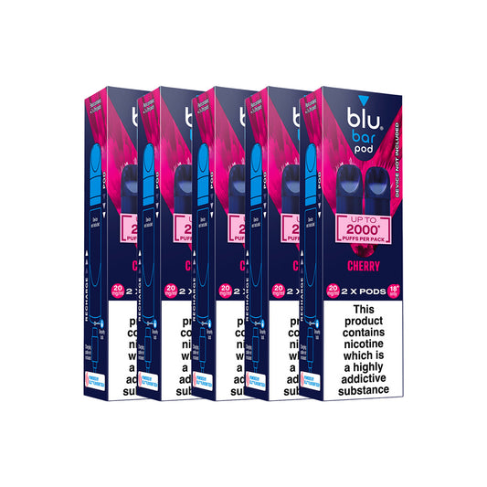Blu Bar Cherry Pod Bundle - 5 Boxes