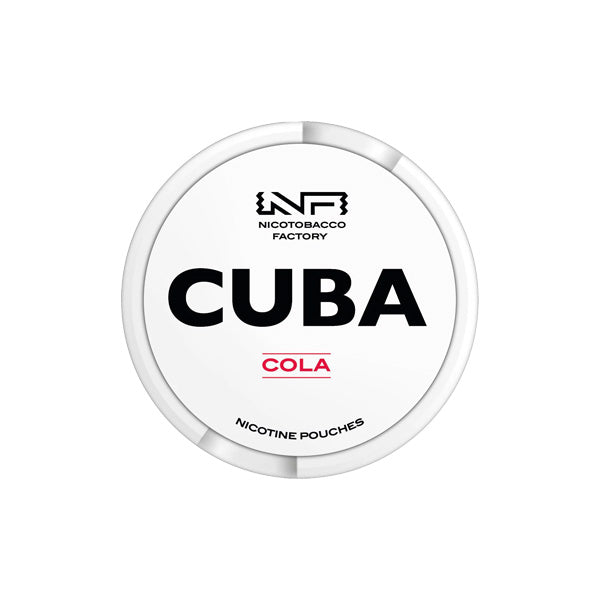 CUBA White Nicotine Pouches Cola