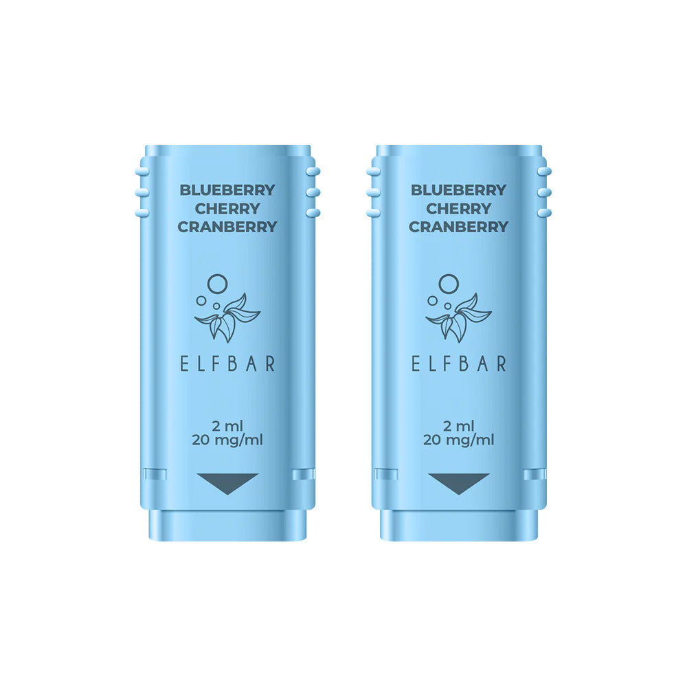 ELF Bar 1200 Blueberry Cherry Cranberry Pods (2 Pack)