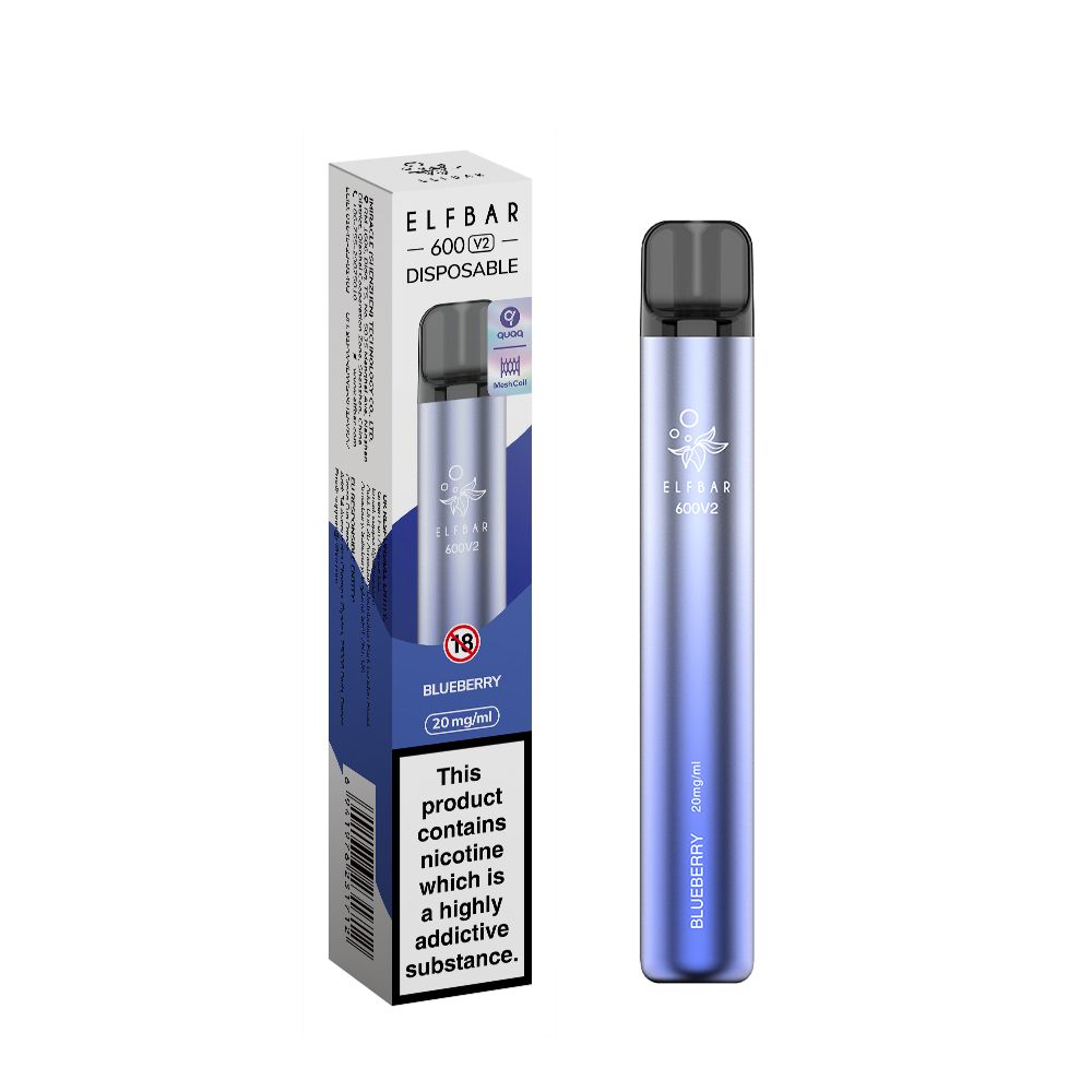 Elf Bar 600 V2 Blueberry Disposable Vape