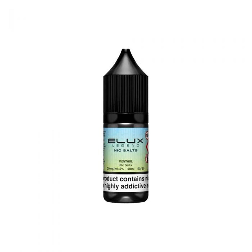 Elux Legend Nic Salts Menthol E Liquid 10ml