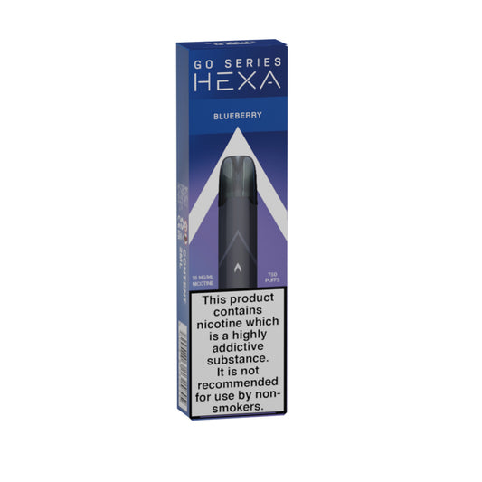 HEXA GO Blueberry Disposable Vape