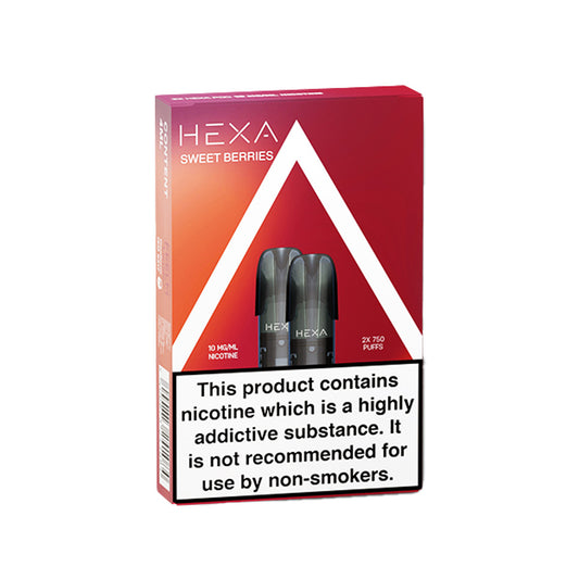 Hexa V3.0 Sweet Berries Pods (2 Pack)