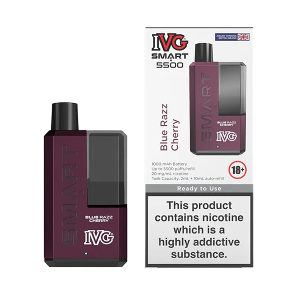 ivg smart 5500 refill instructions IVG Smart 5500 Disposable Vape main image 0