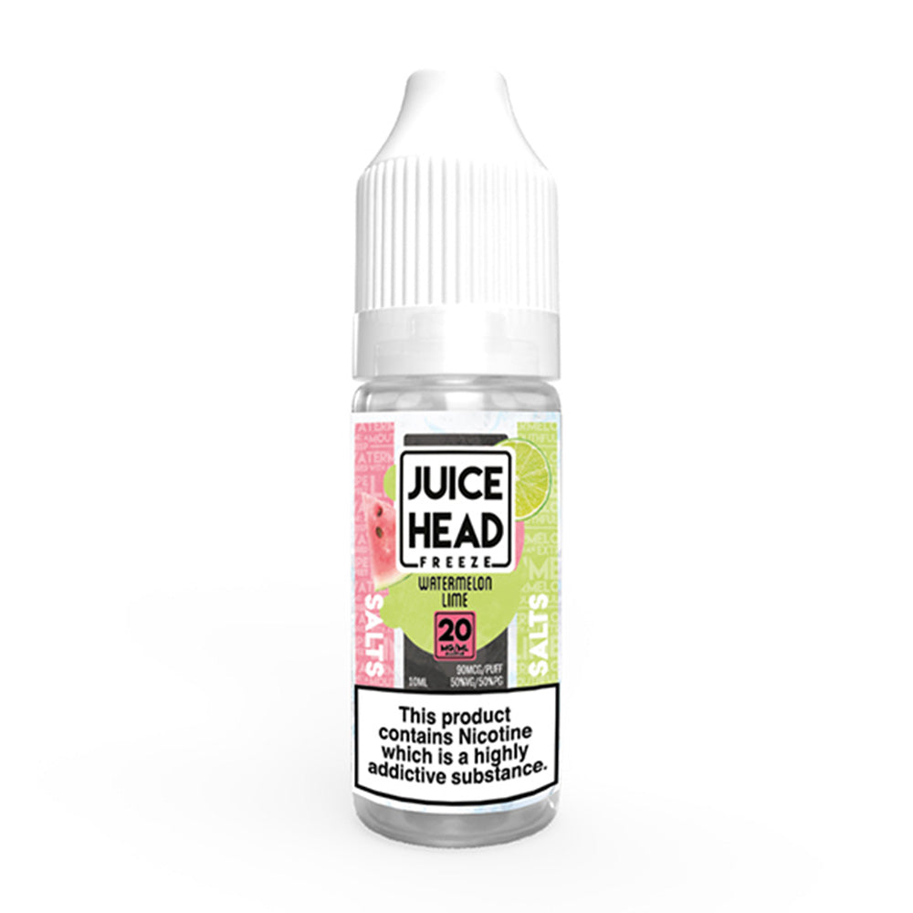 Juice Head Salts Freeze Watermelon Lime E Liquid 10ml
