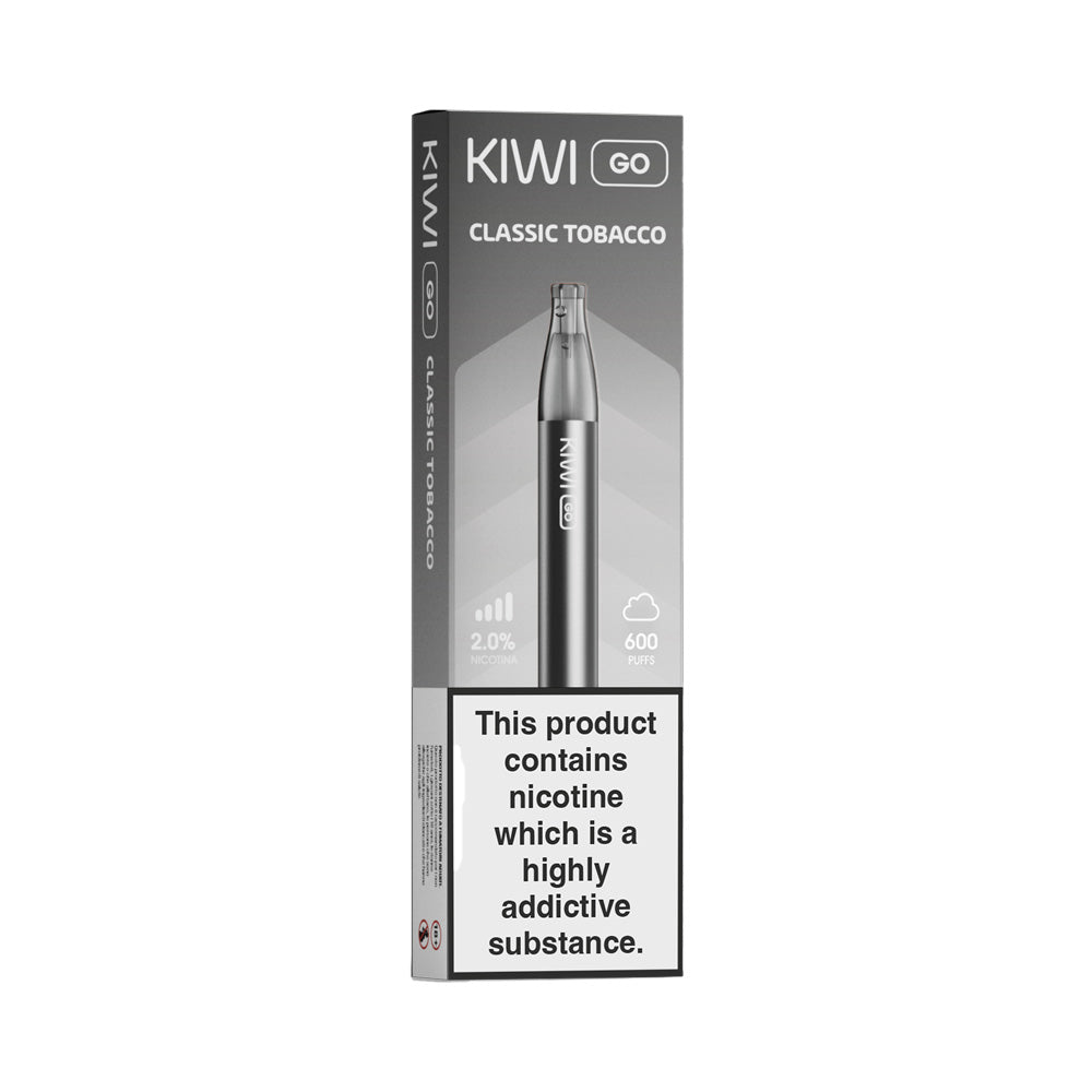 KIWI GO Classic Tobacco Disposable Vape