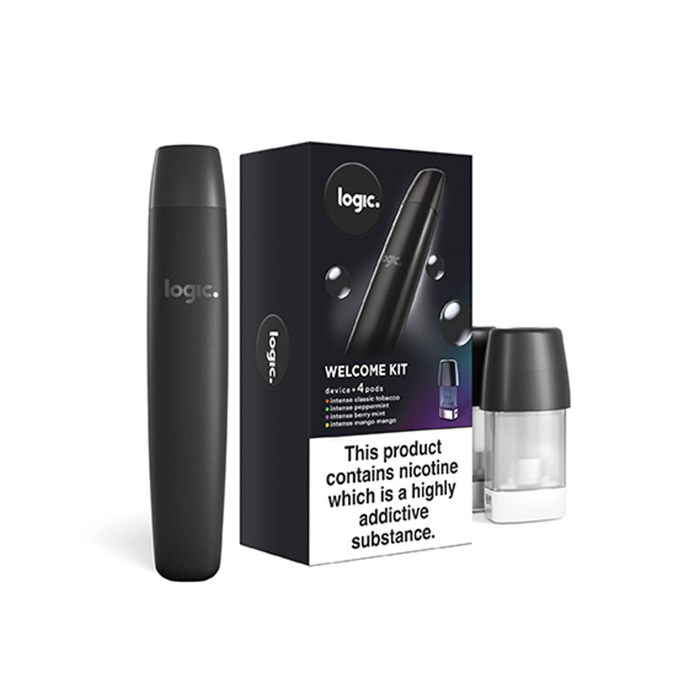 Logic Vape Starter Kit Includes 4 x Pods Free UK Delivery