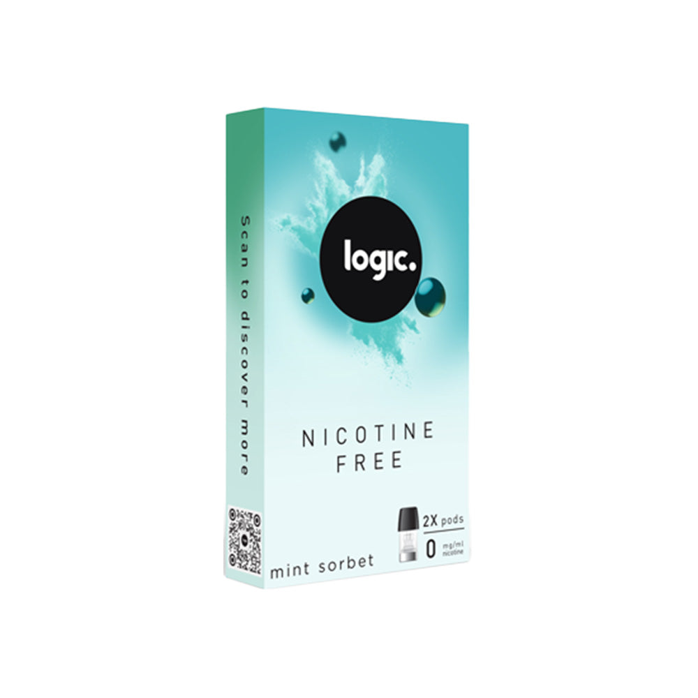 Logic Mint Sorbet Vape Pods (2 Pack)