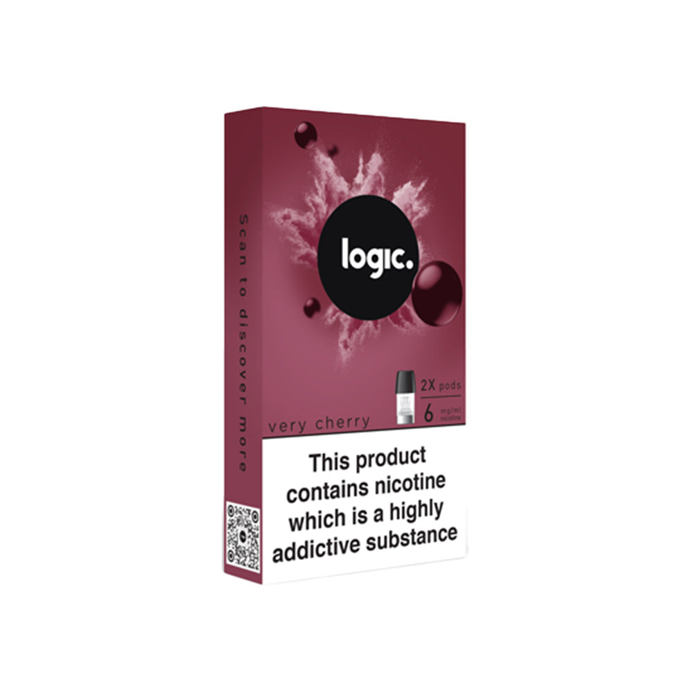 Logic Very Cherry Vape Pods (2 Pack)