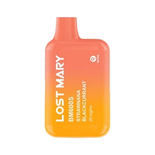 Lost Mary BM600S Strawnana Blackcurrant Disposable Vape