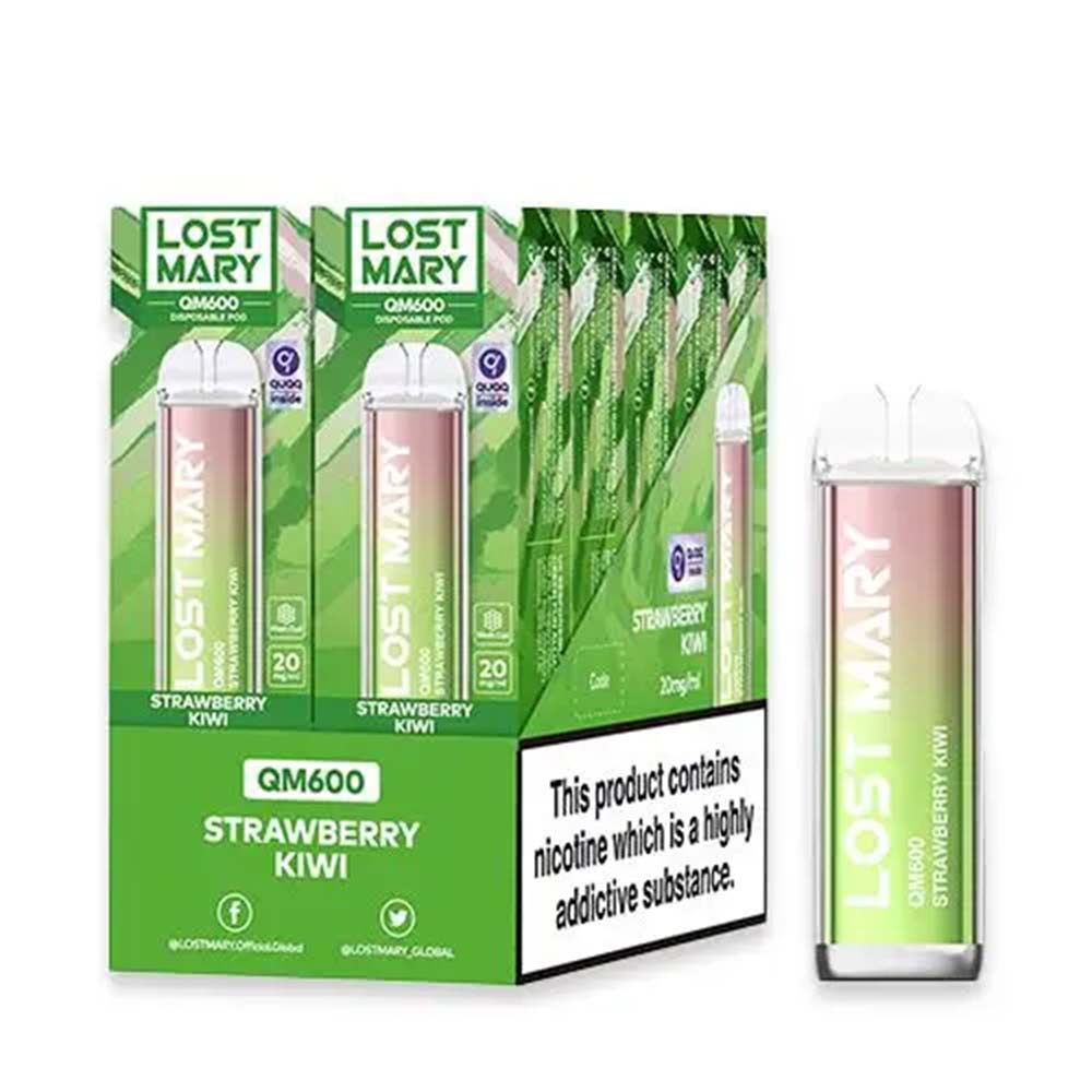 Lost Mary QM600 10 Pack Strawberry Kiwi