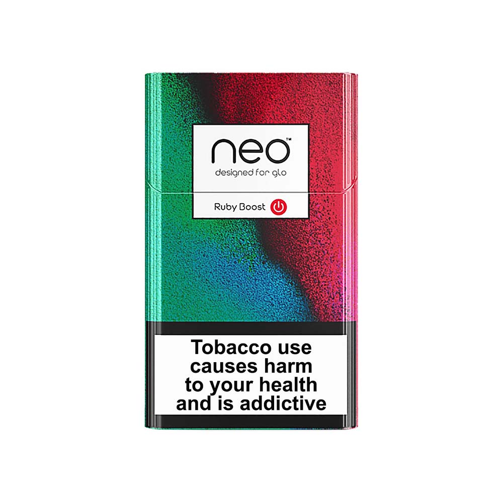 glo NEO Demi Tobacco Sticks, Ruby Boost