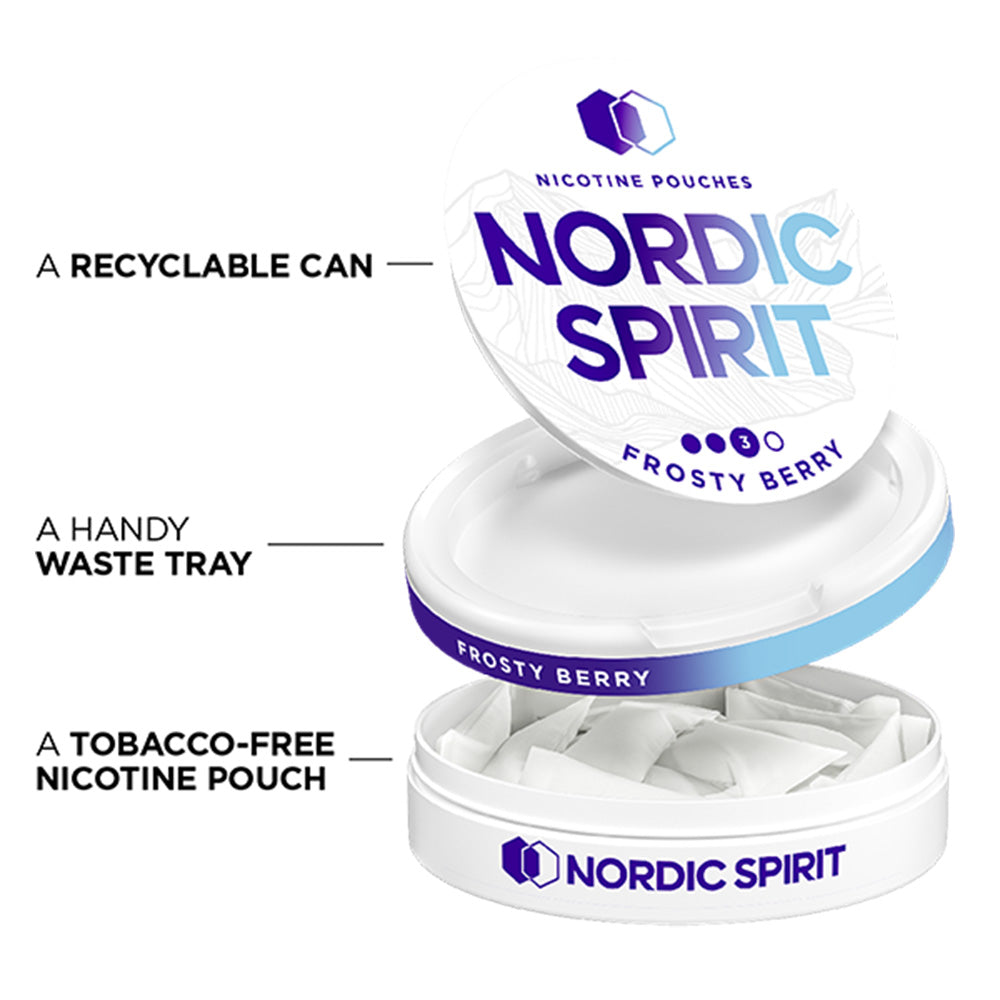 Nordic Spirit Nicotine Pouches - Frosty Berry