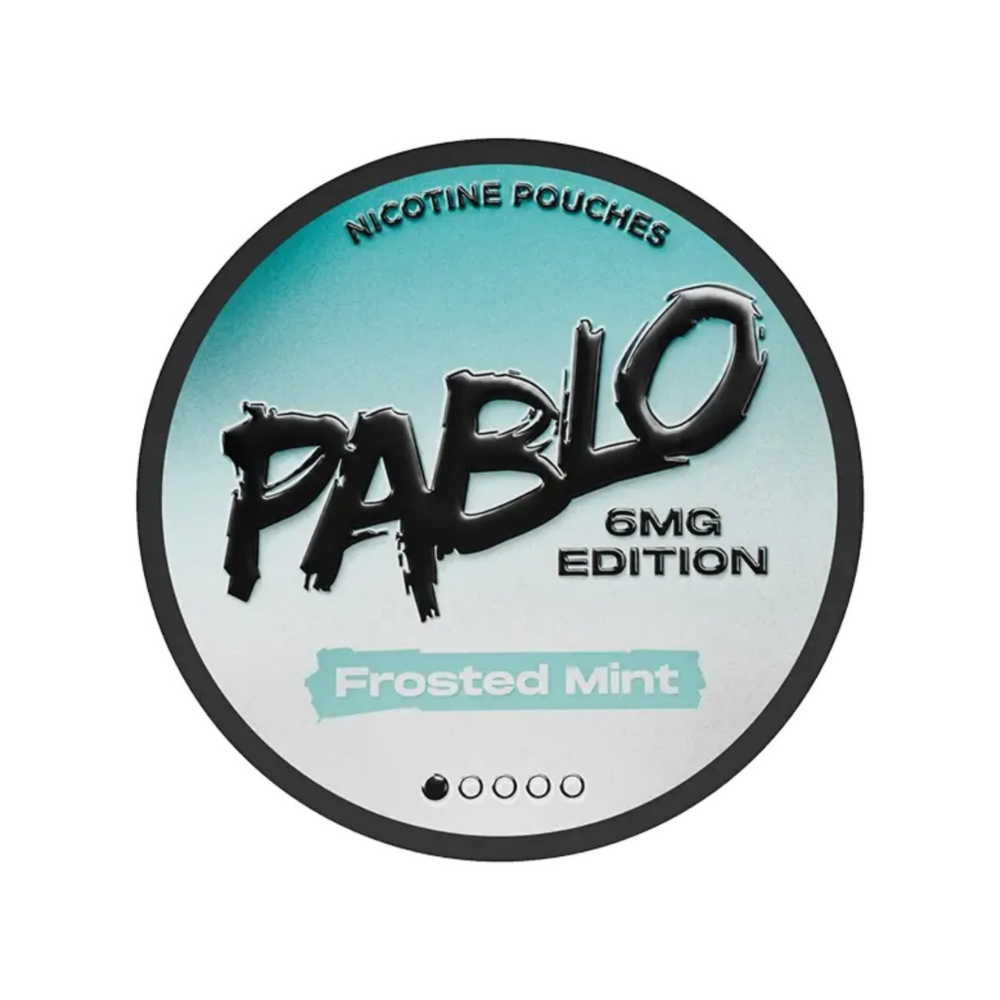 Pablo Frosted Mint 6mg Edition Nicotine Pouches