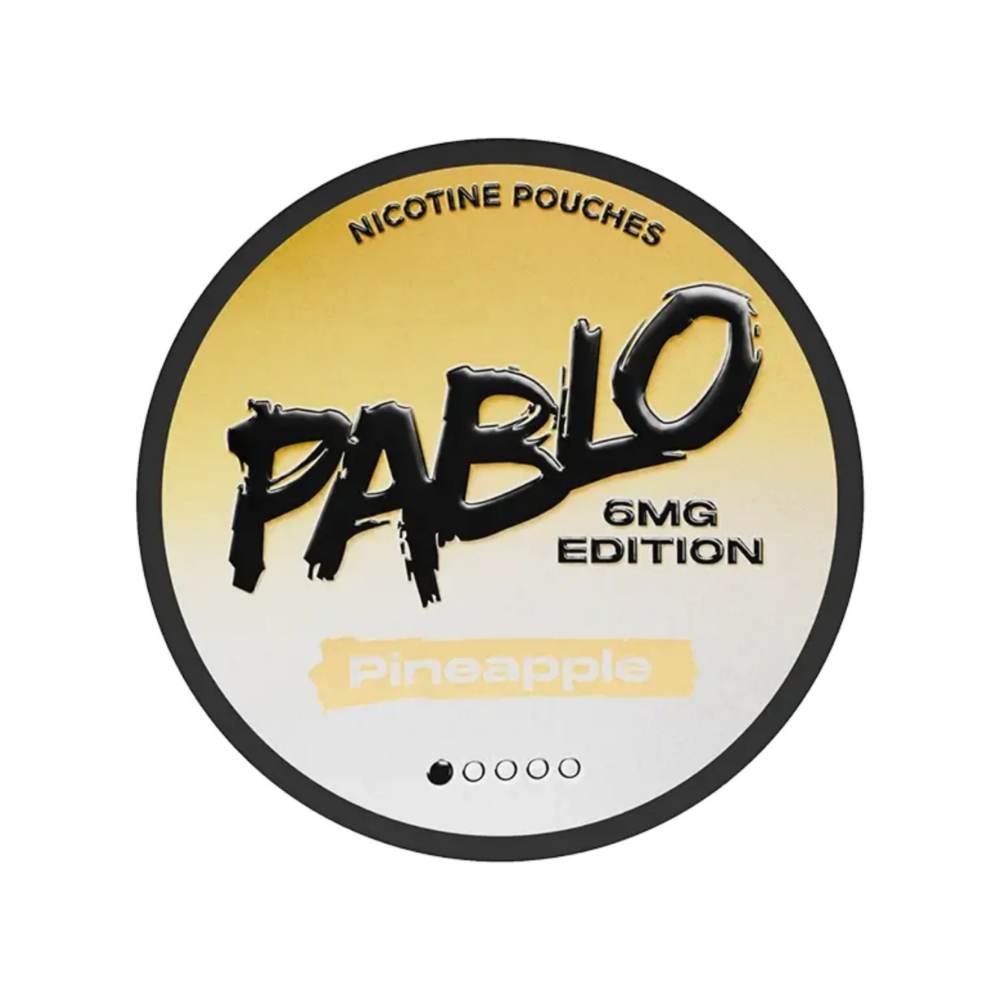 Pablo Pineapple 6mg Edition Nicotine Pouches
