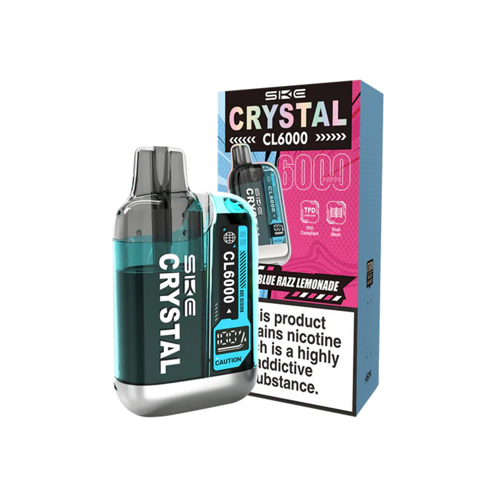 SKE Crystal CL6000 Blue Razz Lemonade Pod Kit
