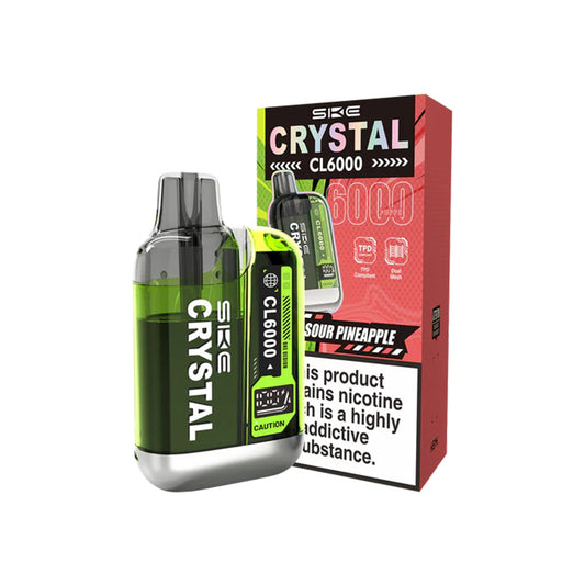 SKE Crystal CL6000 Sour Pineapple Pod Kit