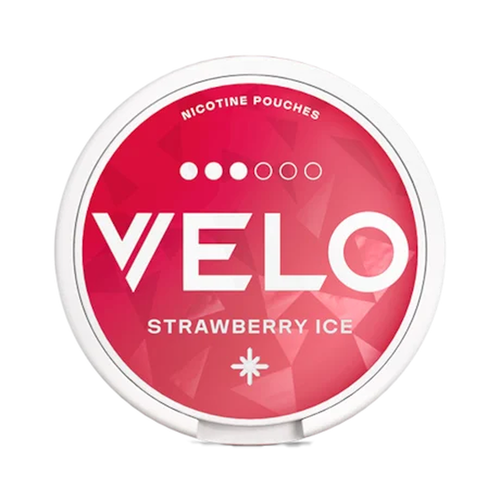 Velo Strawberry Ice 10mg Nicotine Pouches