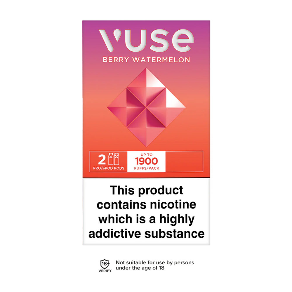 Electrolyte Drink Vuse Pods Berry Watermelon 20mg/ml - 5er Pack