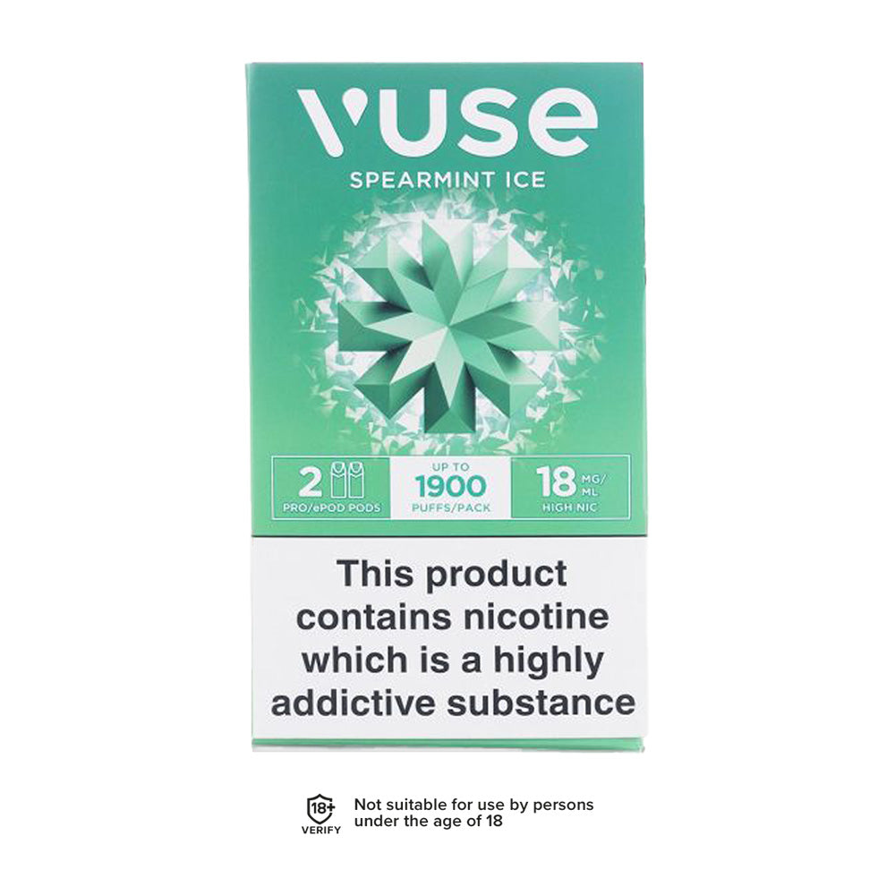 Vuse Pro Spearmint Ice Pods (2 Pack)