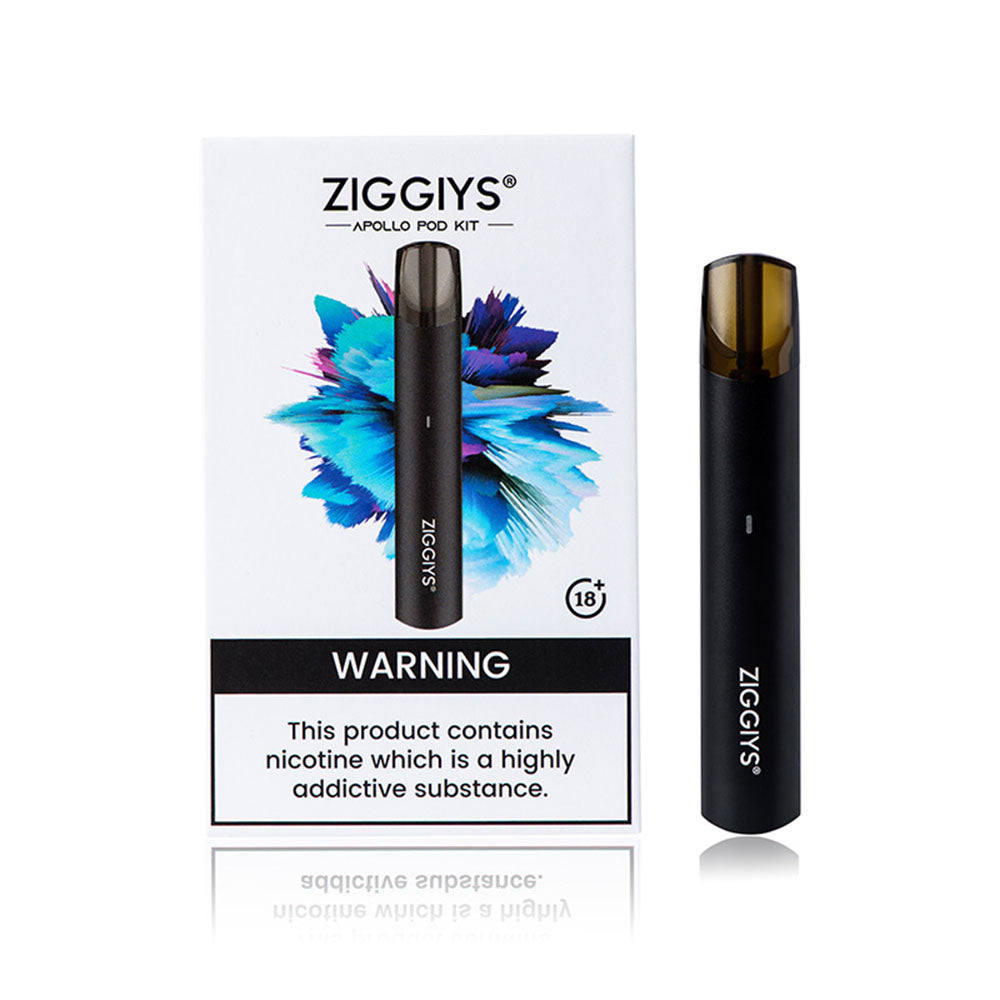 Ziggiys Apollo Pod Vape Kit Grey