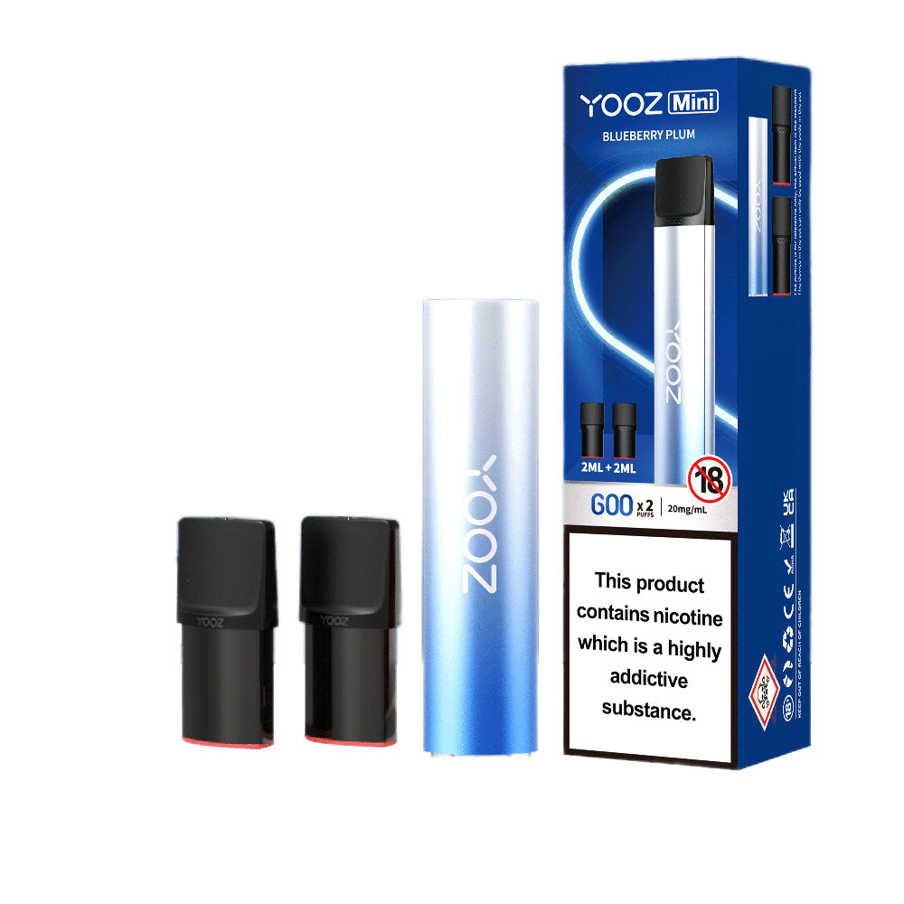 YOOZ Mini Pod Vape Starter Kit Blueberry Plum