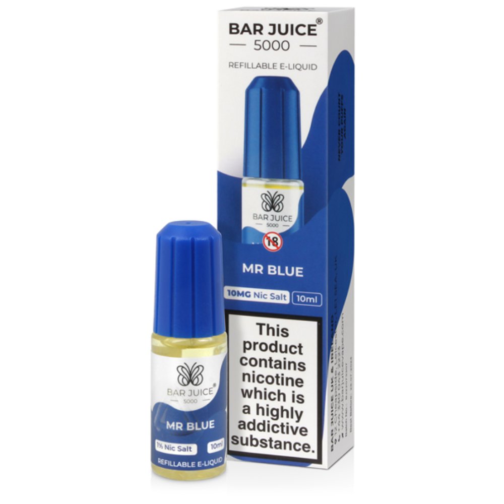 Bar Juice 5000 Mr Blue E Liquid 10ml Free UK Delivery