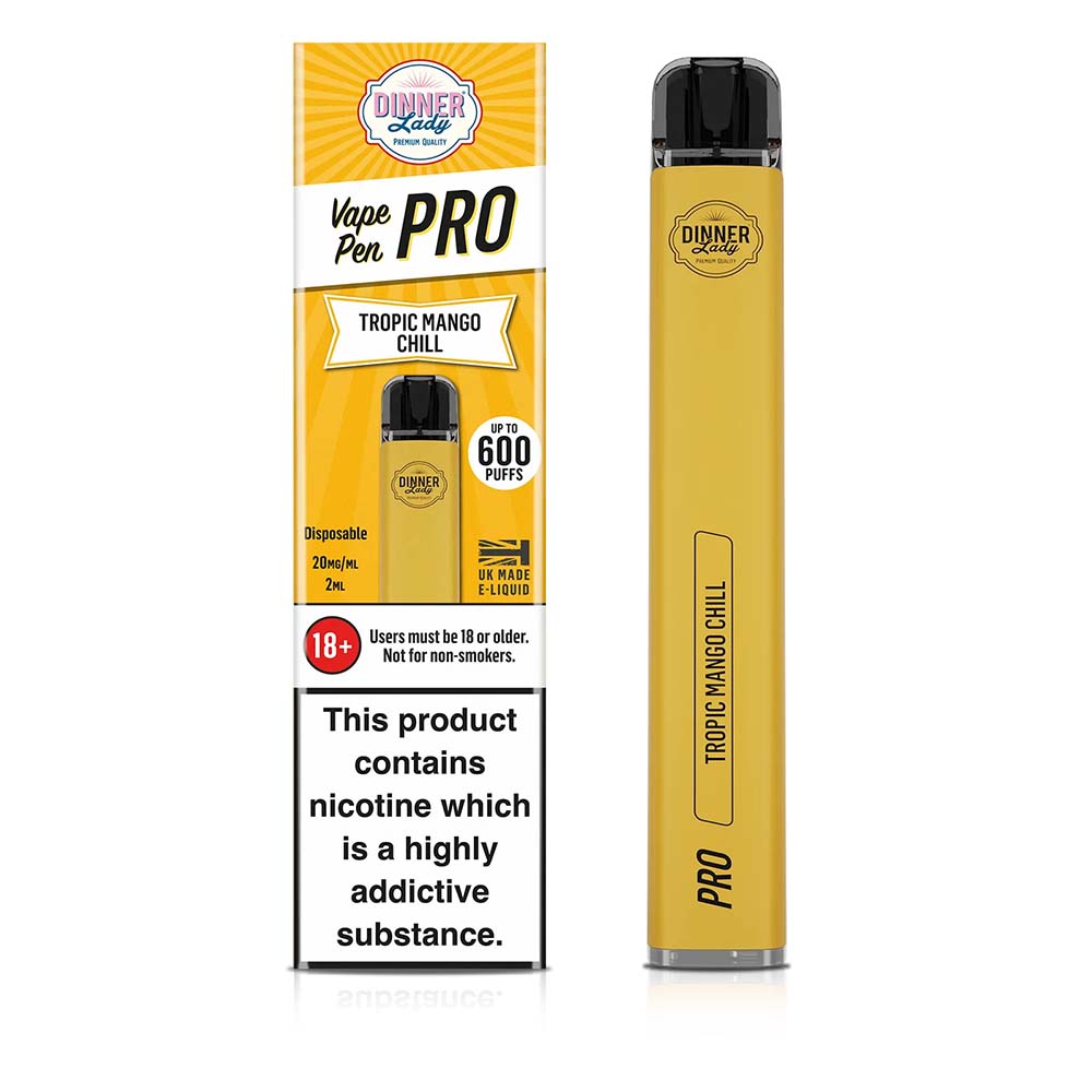 Dinner Lady Pen Pro Tropic Mango Chill Disposable Vape