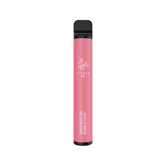 Elf Bar 600 Watermelon Bubblegum Disposable Vape