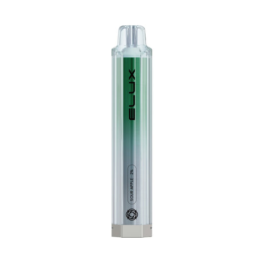 Elux Cube 600 Sour Apple Disposable Vape