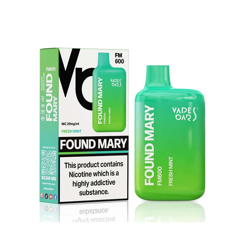 Found Mary Fresh Mint Disposable Vape