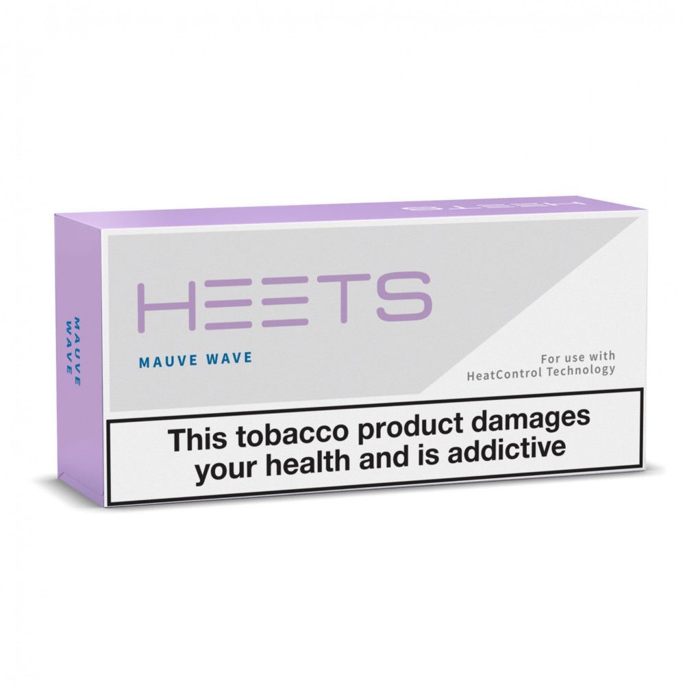 IQOS UK HEETS Mauve  Mauve HEETS Cigarettes (Carton - 200 sticks)