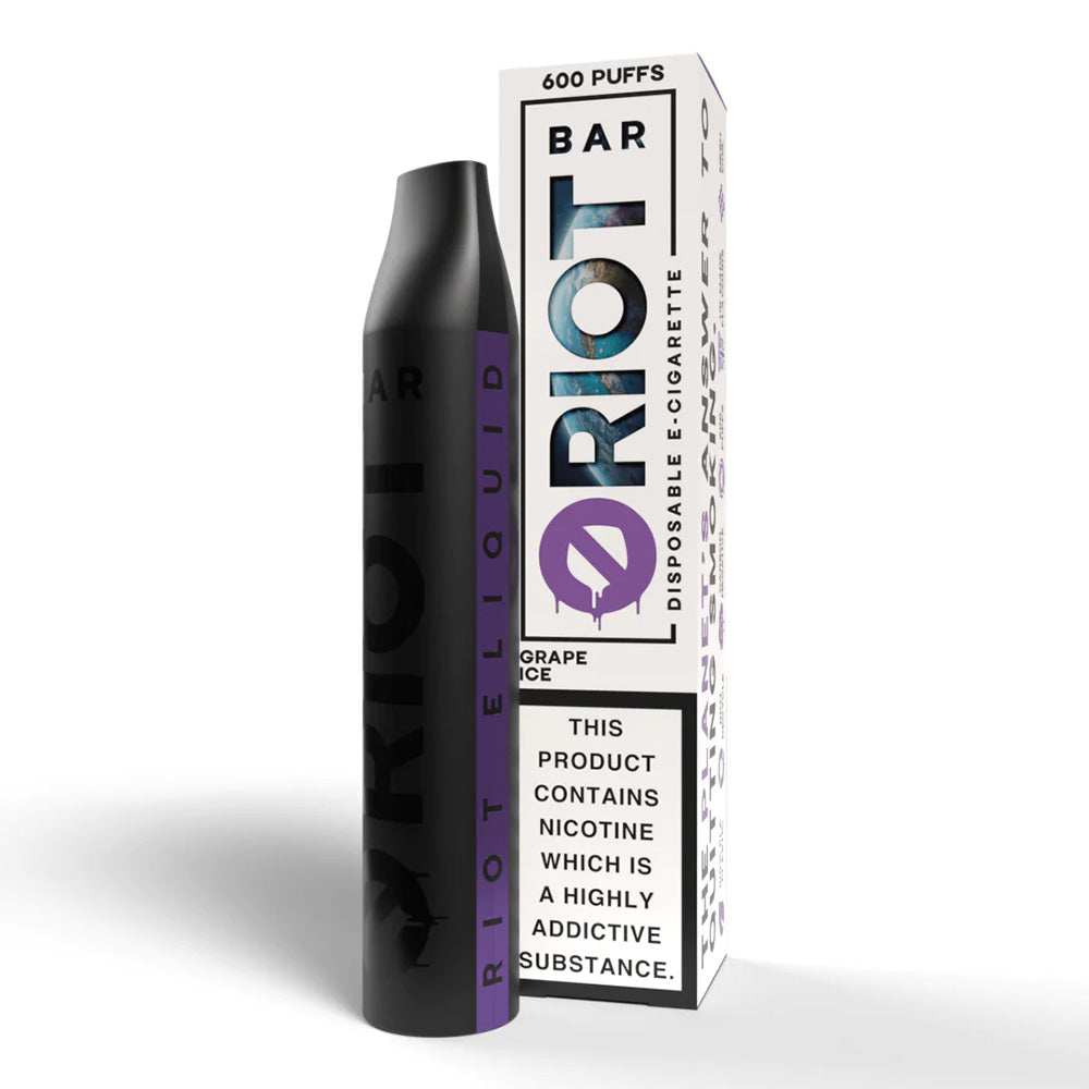 Riot Squad Riot Bar Grape Ice Disposable Vape Pen
