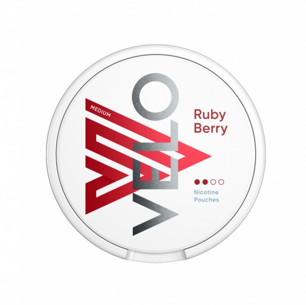 VELO Nicotine Pouches - Ruby Berry