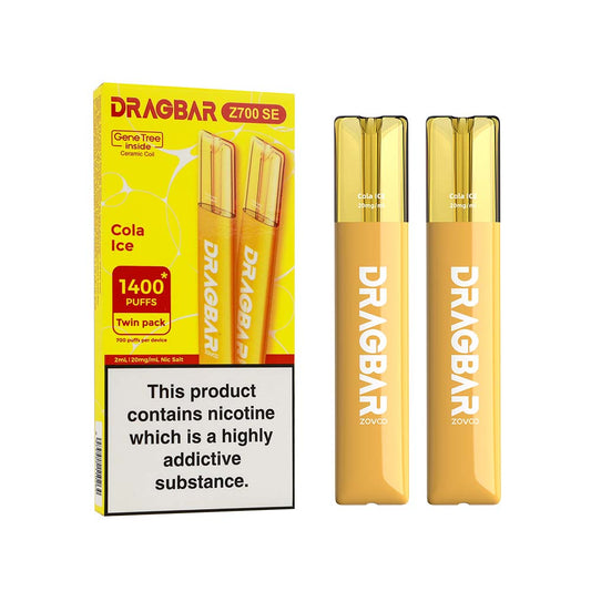 VooPoo Dragbar Z700 SE Cola Ice Disposable Vape (2 Pack)