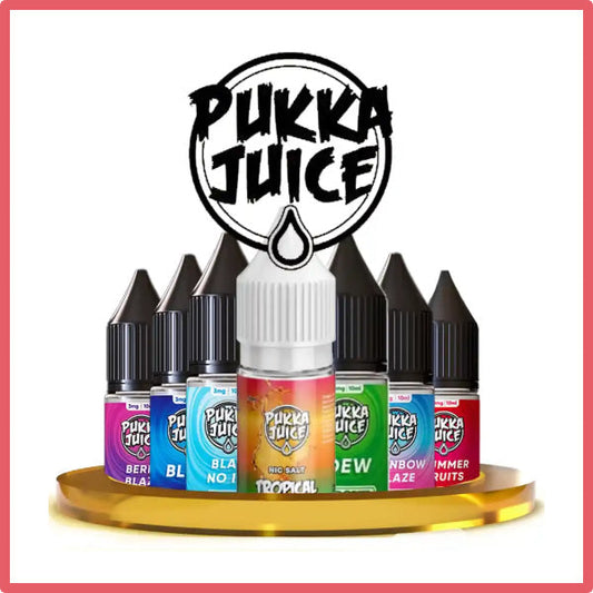 Are Pukka Juice Nic Salts E-Liquids The Best Salts