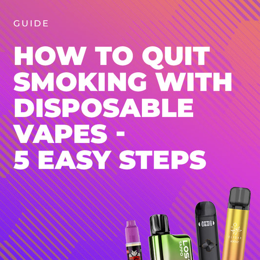 How to Quit Smoking with Disposable Vapes - 5 Easy Steps