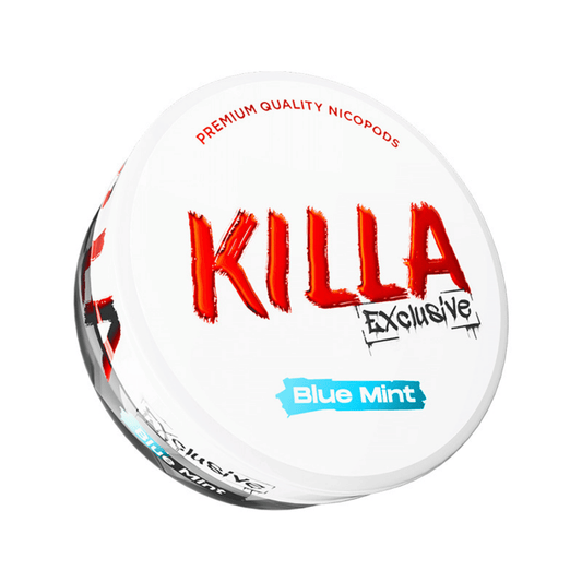 Blue Mint Nicotine Pouches by Killa